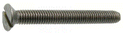 Vis à métaux tête fraisée fendue