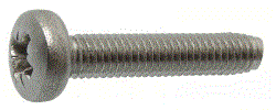 Vis métaux auto taraudeuse cylindrique pozi