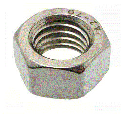 Ecrou hexagonal usuel - hu -  h=0,8d
