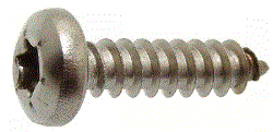 Vis à tôle tête cylindrique large empreinte torx