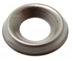 Rondelle cuvette emboutie