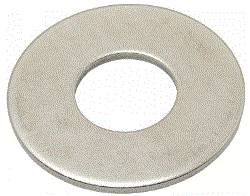 Rondelle plates afnor série large - l -