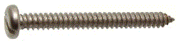Vis à tôle tête cylindrique fendue