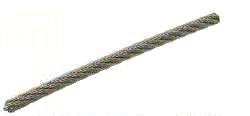 Cable souple 7x7 - inox a4