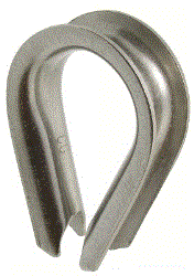 Cosse coeur - inox a4