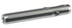 Serre cable avec filetage interne, pas a gauche - inox a4
