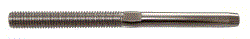 Embout filete a sertir, pas a droite - inox a4