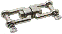 Emerillon a manilles - inox a4