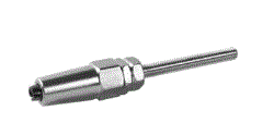Terminaison filetee sertissage manuel pas a gauche - inox a4