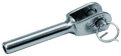 Embout a sertir a chape soudee petit modele - inox a4